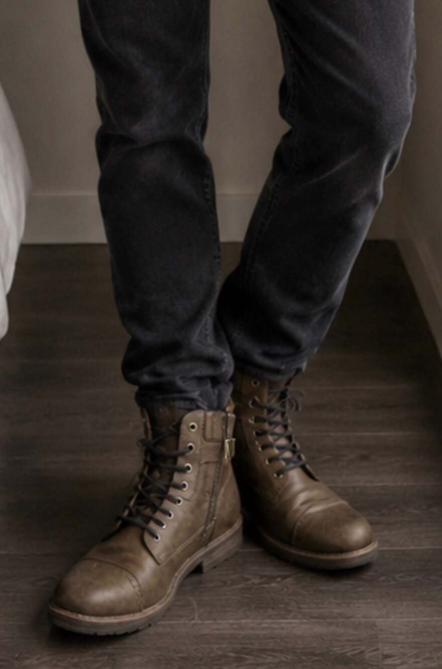 Restoration Jump Brown Cap Toe Boots Size 13 M